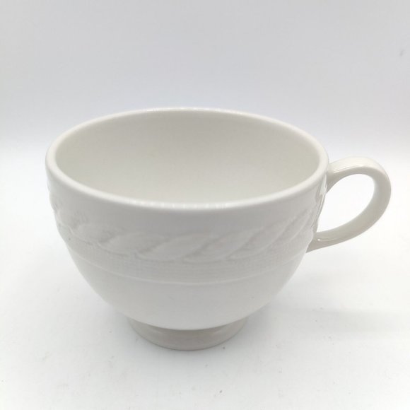 Vintage Ralph Lauren Wedgwood Clearwater Tea Cup Saucer Set 1992 England - Picture 7 of 9